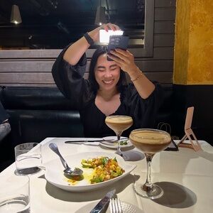 HYFVE Black long-sleeve blouse